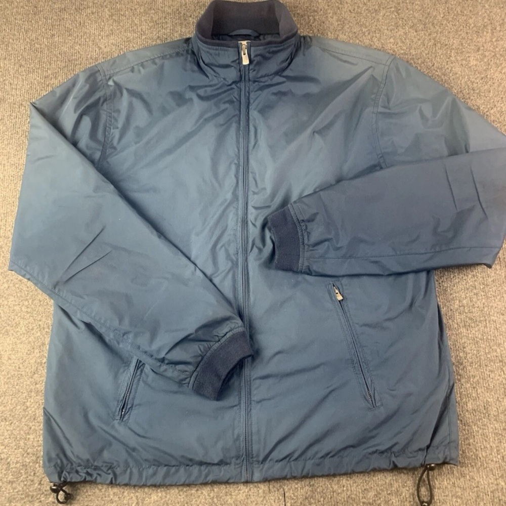 Peter Millar Blue Windbreaker Jacket